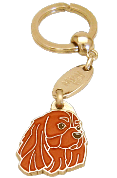 CAVALIER KING CHARLES SPANIEL RUBY - pet ID tag, dog ID tags, pet tags, personalized pet tags MjavHov - engraved pet tags online